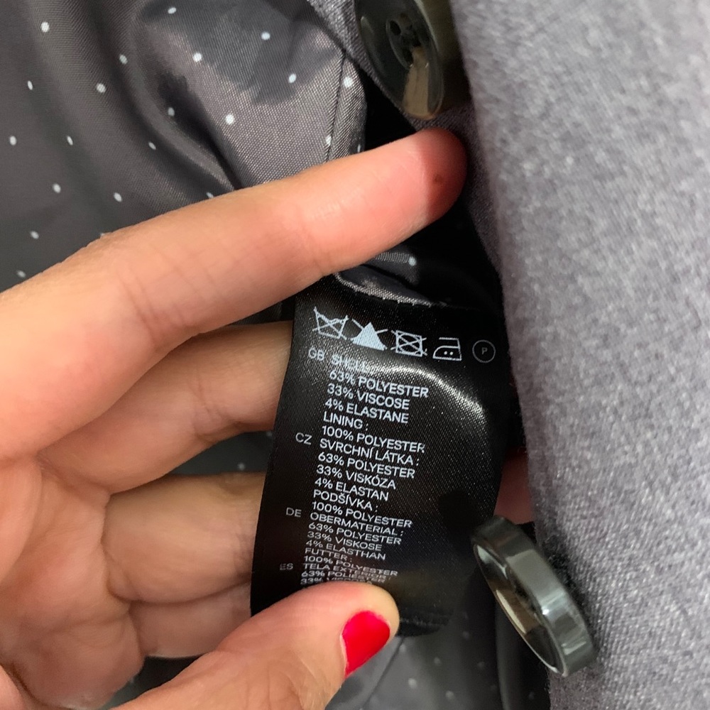 Sharp Gray Blazer - image 2